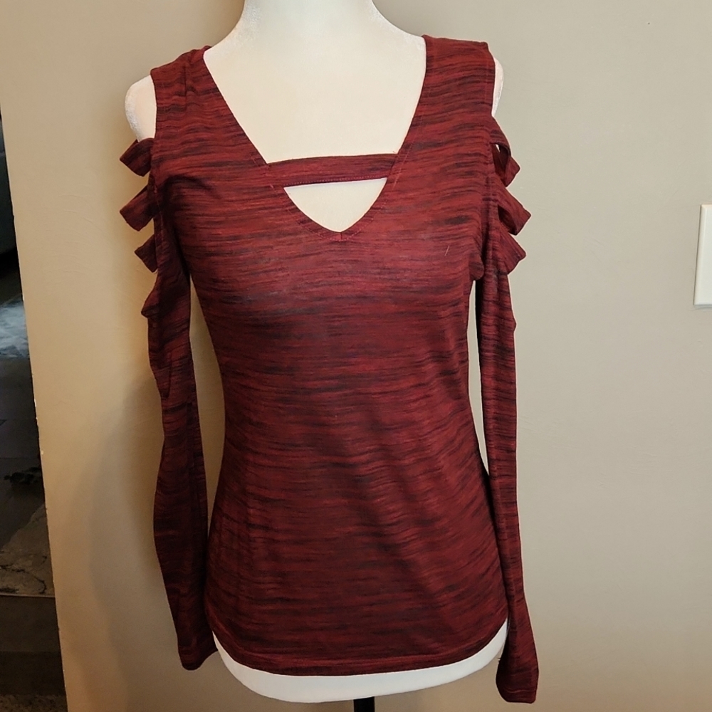 Long sleeve sexy top